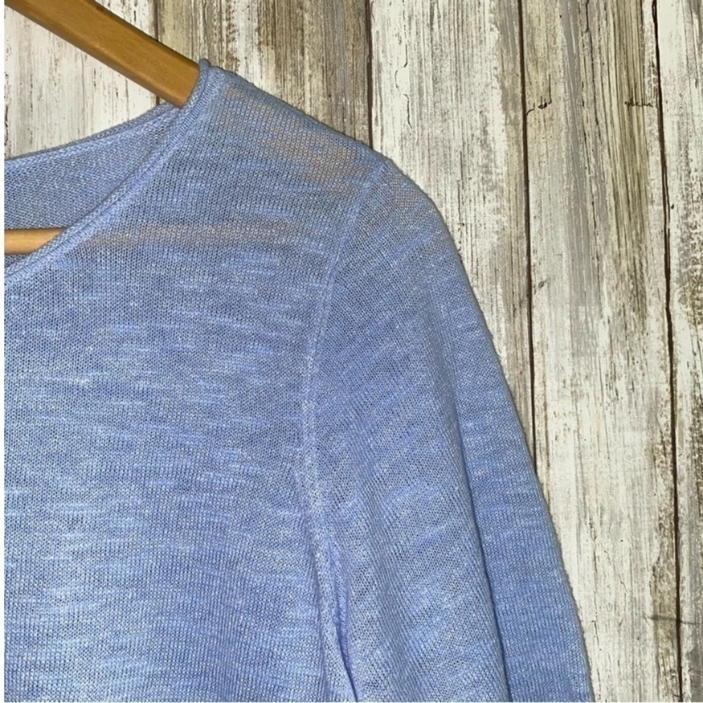 Eileen Fisher Bateau Neck Box Blouse - Picture 3 of 5